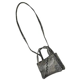 Sac à main en polyester argent Etro Argenté