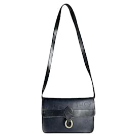 Dior-DIOR Handbags T.  Leather-Navy blue
