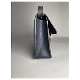 Dior-DIOR Handbags T.  Leather-Navy blue