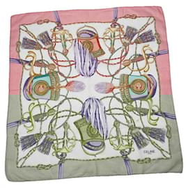 Céline-CELINE Silk handkerchief T.  Silk-Pink