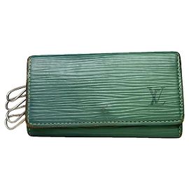 Bolsa de couro verde Lockme da Louis Vuitton Verde