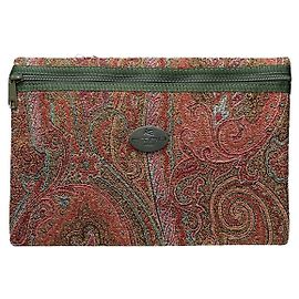 Pochette en polyester multicolore Etro Multicolore