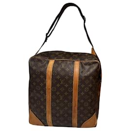 Louis Vuitton-LOUIS VUITTON Travel bags T.  Leather-Brown