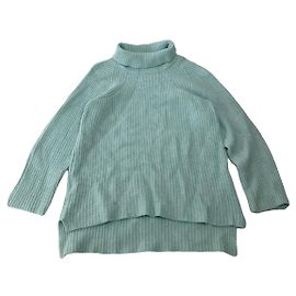 Courreges Courrèges türkisfarbene Strickwaren Türkis