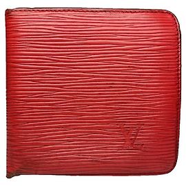 Bolso de cuero rojo Louis Vuitton Roja