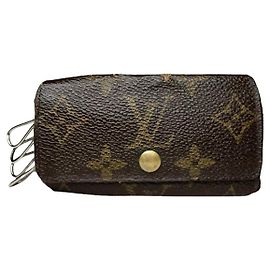 Pochette en cuir marron Lockme de Louis Vuitton Marron
