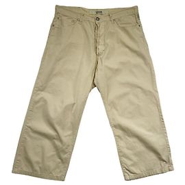 Short in cotone beige Versace Jeans Couture Beige