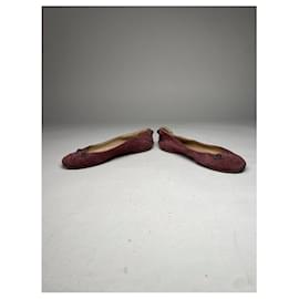 Balenciaga-BALENCIAGA Ballet flats T.EU 36.5 Leather-Brown