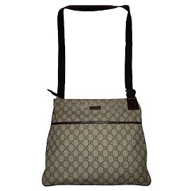 Gucci Jackie Vintage Beiger Lederhandtasche Beige