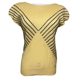 Dior-DIOR Tops T.International M Viscose-Yellow