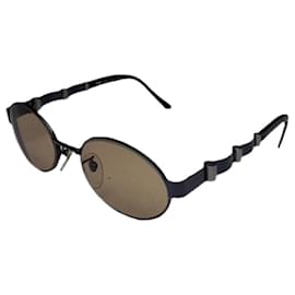 Fendi lila Metallsonnenbrille Lila