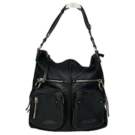 Autre Marque-NON SIGNE / UNSIGNED Handbags T.  Leather-Black