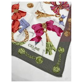 Céline-CELINE Scarves T.  Silk-Multiple colors