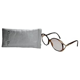 Dior Brown Plastic Sunglasses Brown