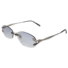 Tiffany & Co Silver Metal Sunglasses Silvery