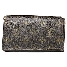 Louis Vuitton Iris Brown Leather Wallet Brown