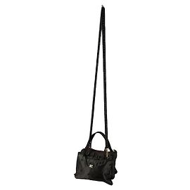 Sac à main en polyester noir Etro Noir