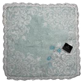 Sciarpa in cotone blu Lanvin Blu
