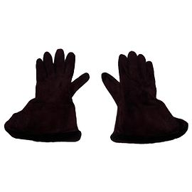 Gant en cuir violet Loewe Violet