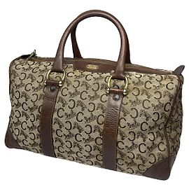 Céline Borsa a secchiello in pelle marrone Celine Marrone