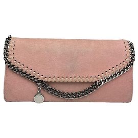 Stella Mc Cartney Carteira de couro rosa Stella McCartney Rosa