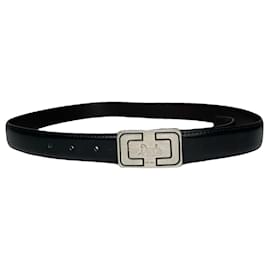 Céline-CELINE Belts T.cm 100 Leather-Black