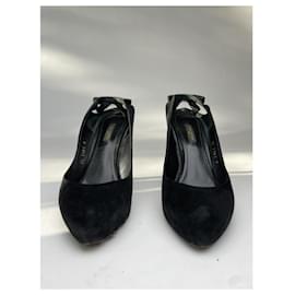 Louis Vuitton-LOUIS VUITTON Heels T.EU 37 Patent leather-Black