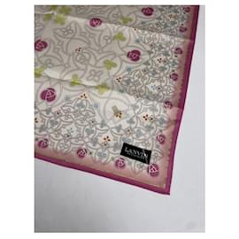 Lanvin-LANVIN Scarves T.  Silk-Pink