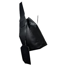 Louis Vuitton NéoNoé Black Leather Handbag Black