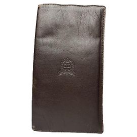 Sac en cuir verni marron Dior Marron