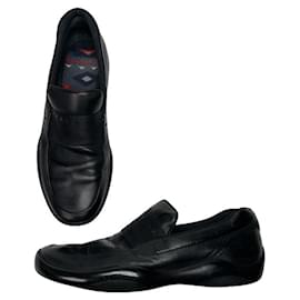 Prada-PRADA Flats T.EU 42 Leather-Black