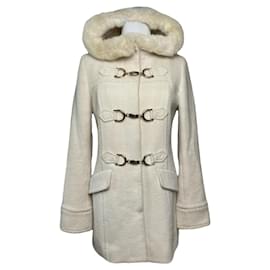 Burberry-BURBERRY Trench coats T.International M Wool-Beige