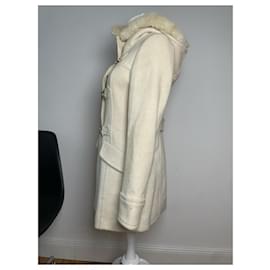 Burberry-BURBERRY Trench coats T.International M Wool-Beige