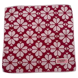 Cachecol de algodão rosa Kate Spade Rosa