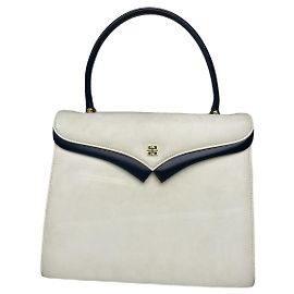 Sac à main en cuir blanc Givenchy 4G Blanc