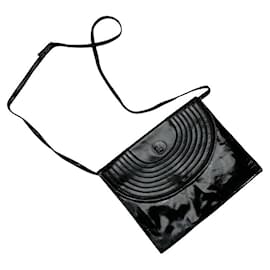 Fendi-Sacs à main FENDI T. Cuir verni-Noir