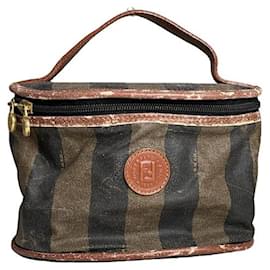 Fendi-Sacs à main FENDI T. Cuir-Marron