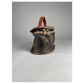 Fendi-FENDI Handbags T.  Leather-Brown