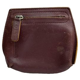 Loewe lila Lederhandtasche Lila