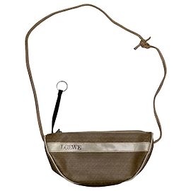 Bolsa de couro marrom Loewe Gate Marrom