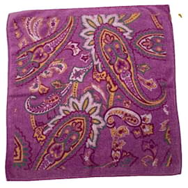 Cachecol de algodão rosa Etro Rosa
