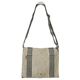 Hermès Handtasche aus weißer Baumwolle Weiß