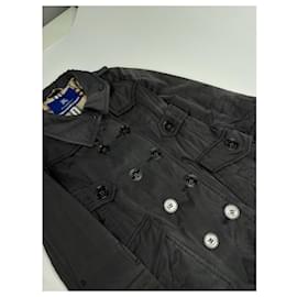 Burberry-BURBERRY Trench coats T.International S Polyester-Black