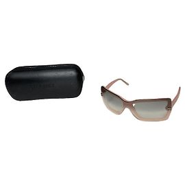 Gafas de sol de plástico rosa de Chanel Rosa