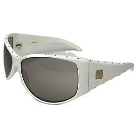 Gafas de sol de plástico blanco Loewe Blanco