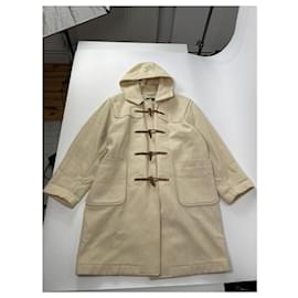 Dior-DIOR Trench coats T.International L Wool-Beige