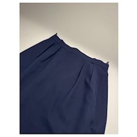 Dior-DIOR Skirts T.International S Wool-Navy blue