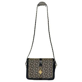 Céline Borsa a tracolla Celine SAC 16 in pelle nera Nero