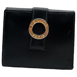 Céline-CELINE Wallets T.  Leather-Black