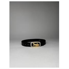Céline-CELINE Belts T.International XXS Leather-Black